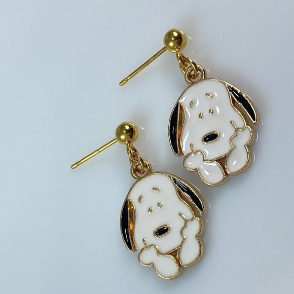 Snoopy Dangle Earrings - Picture 1 of 6